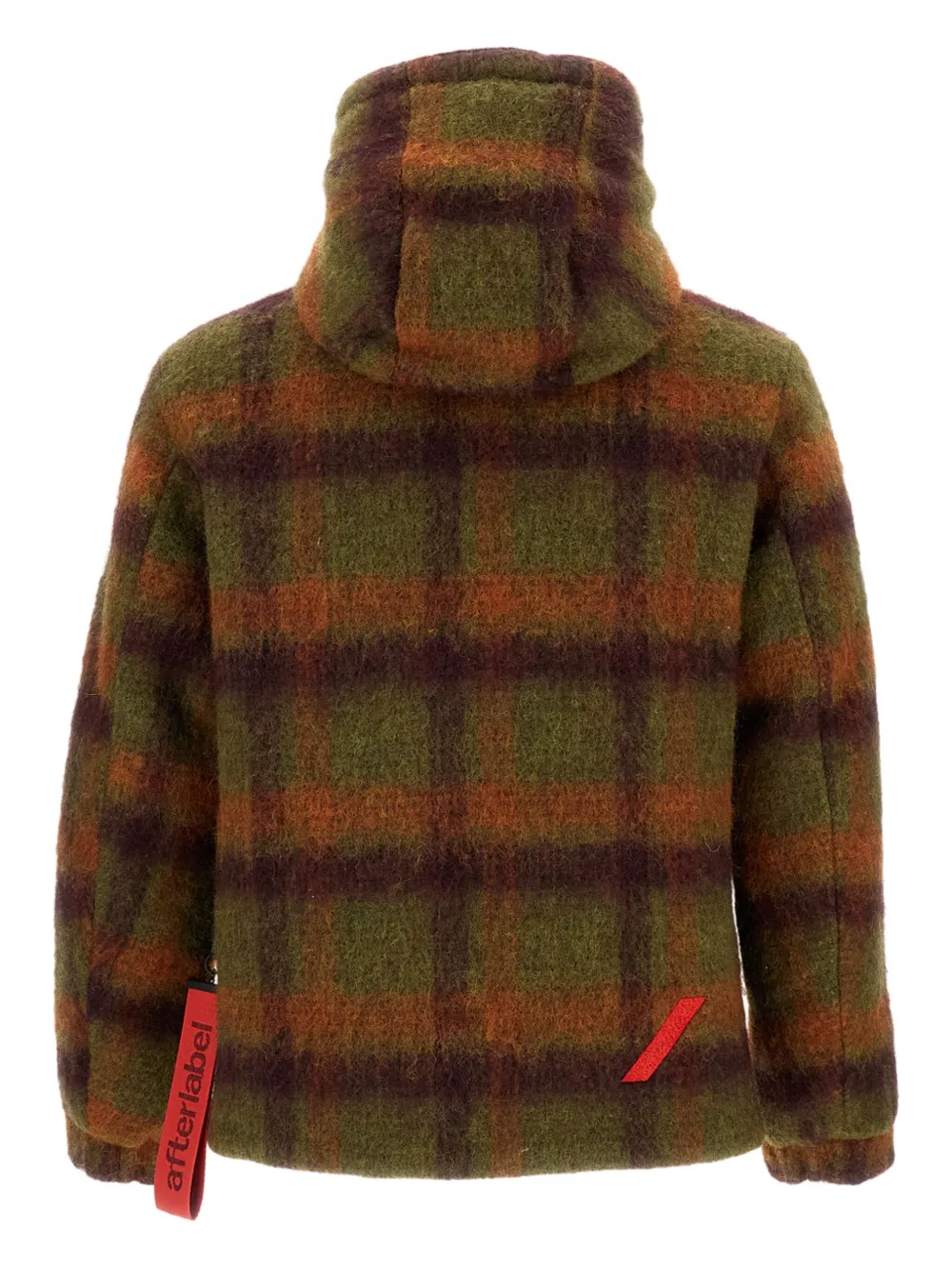 AFTER LABEL hooded check-pattern jacket | Down Jackets | Image 2