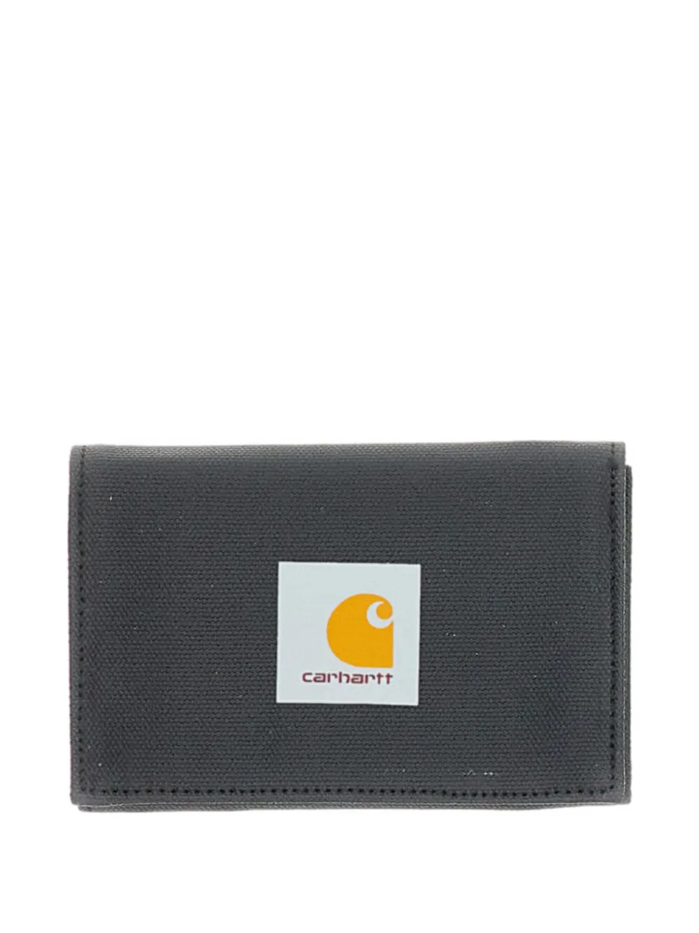 Carhartt WIP logo-patch cardholder | Black | Image 1
