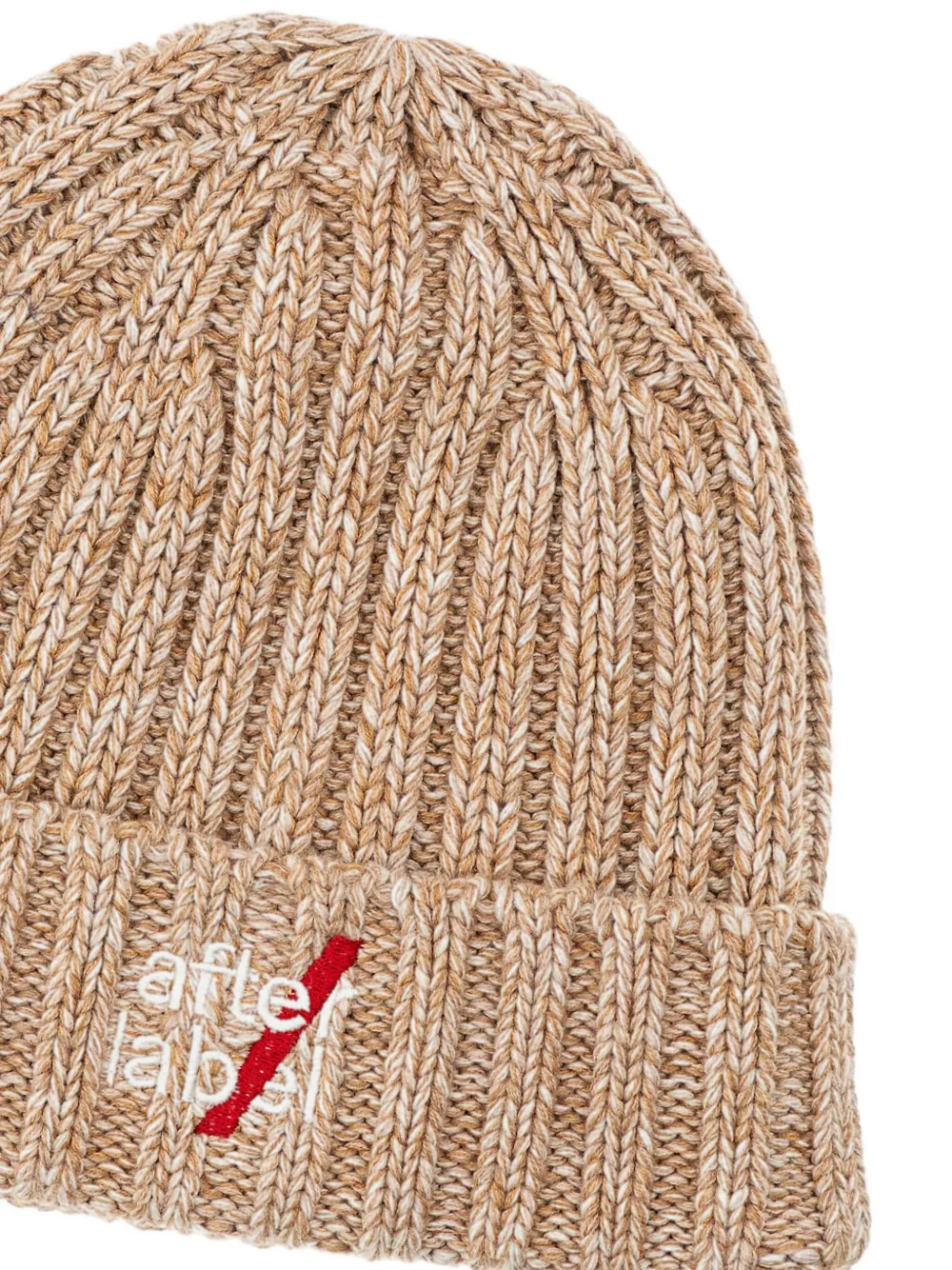AFTER LABEL Gorro canelado com logo | Image 2
