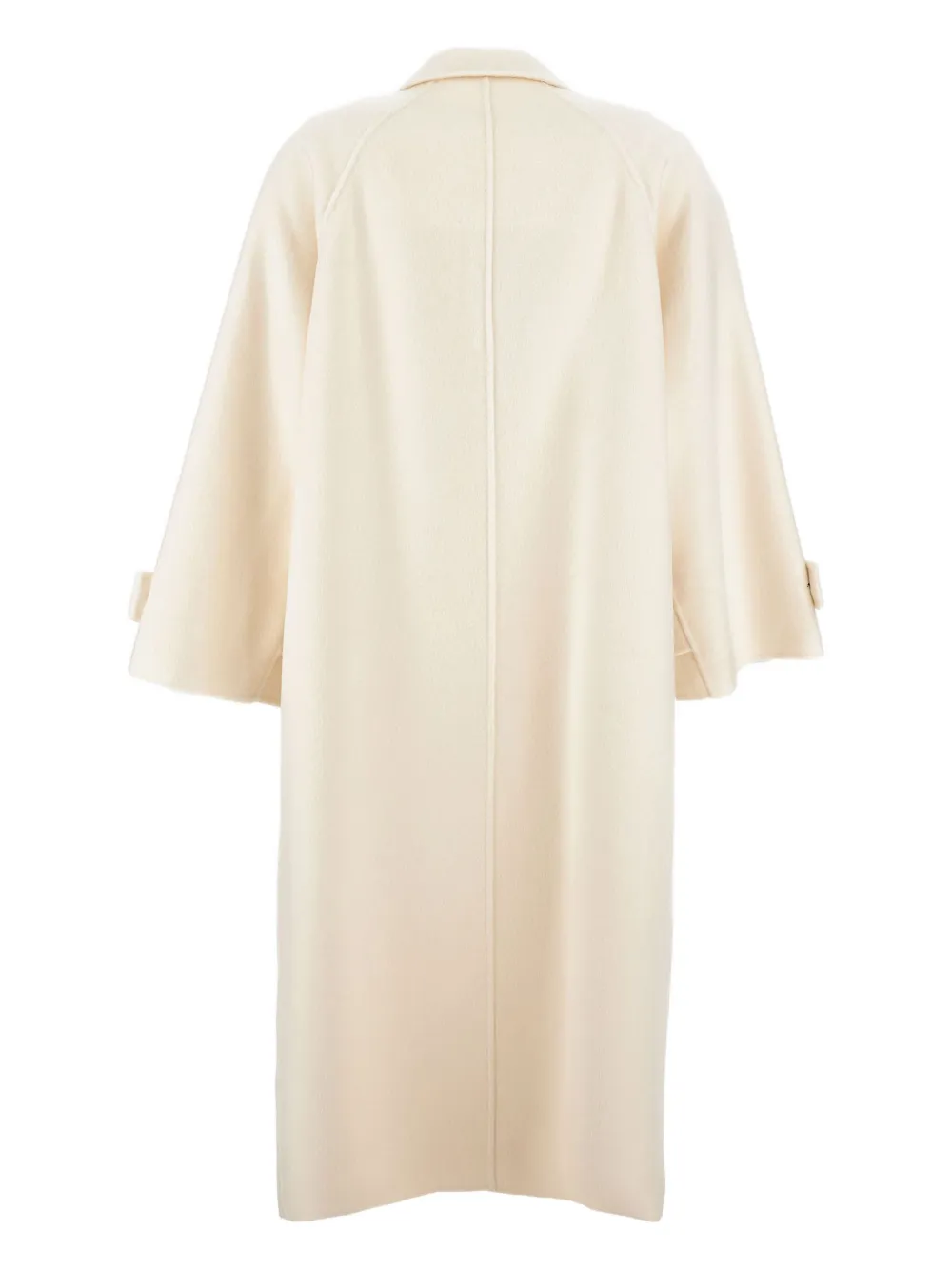 Stefano Mortari Button Fastening Coat In Neutral