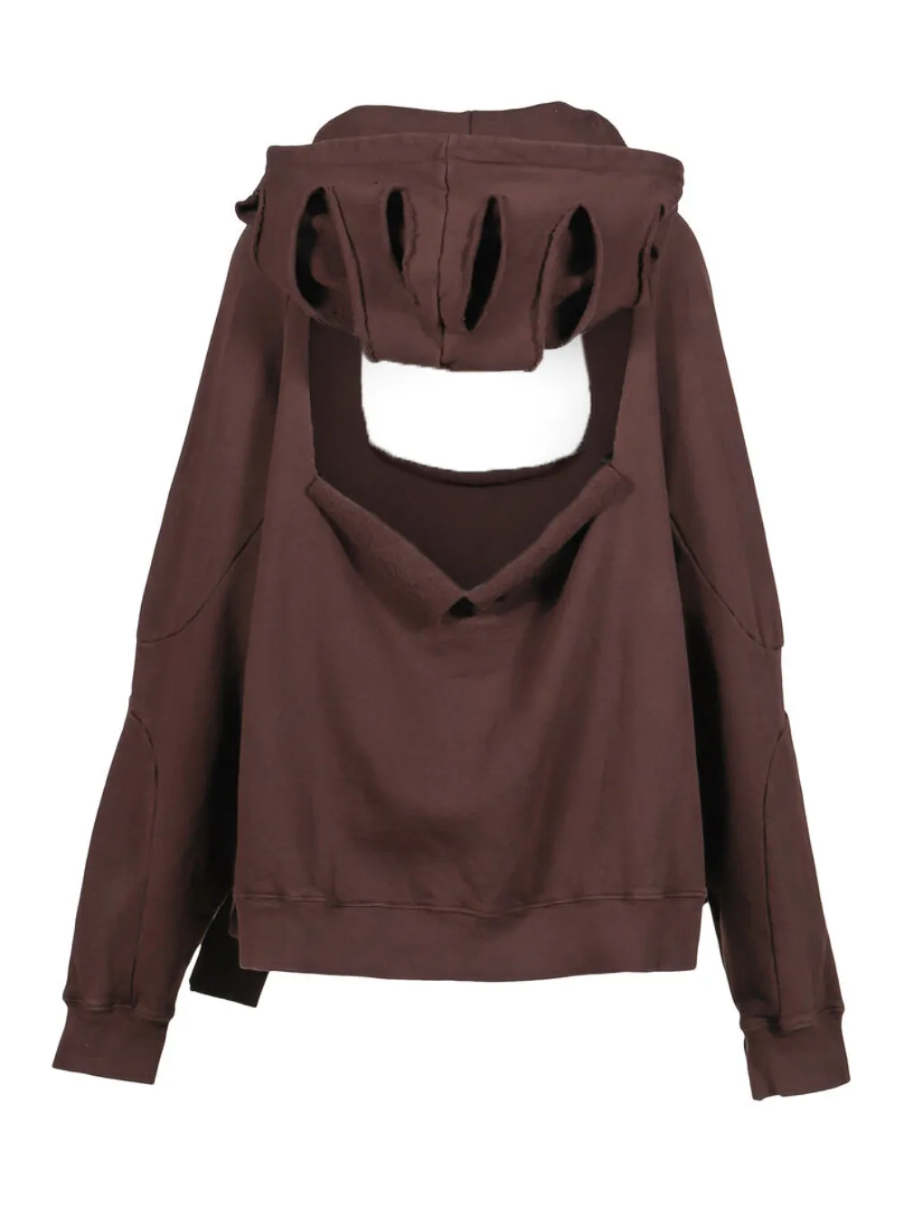 Ottolinger Hoodie met uitgesneden details Bruin