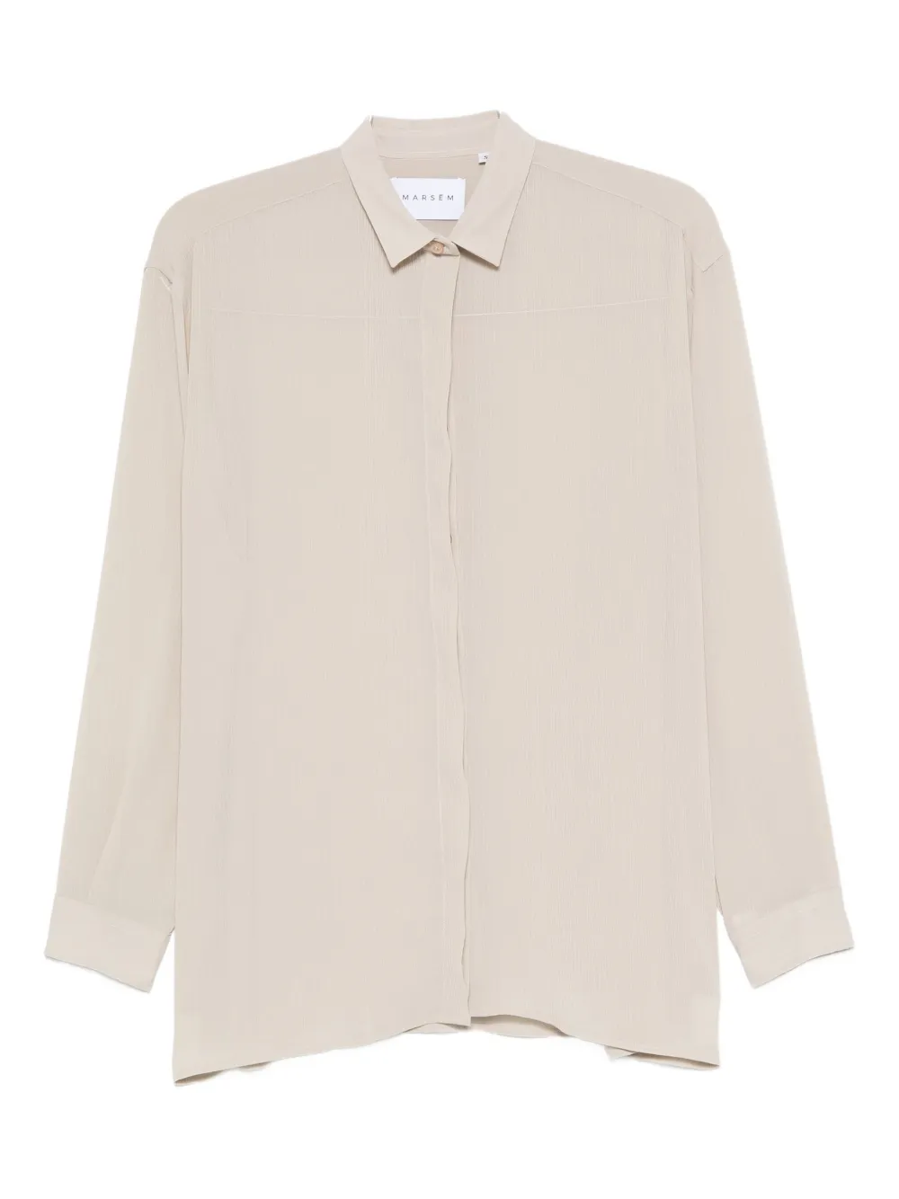 Marsēm Long Sleeve Shirt In Neutral