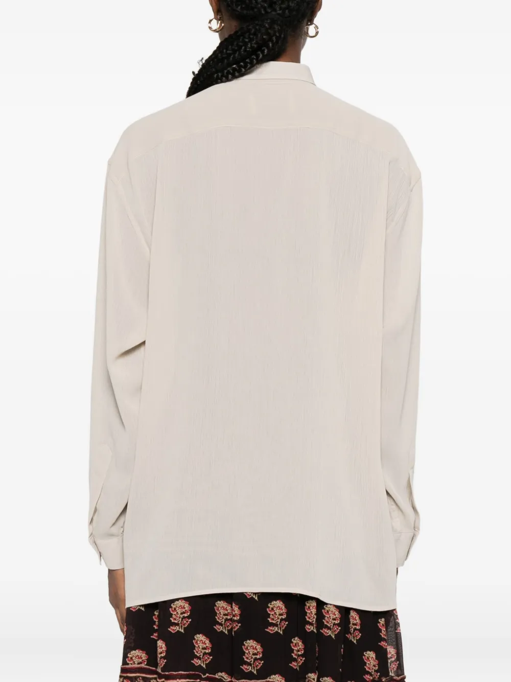 Marsēm Long Sleeve Shirt In Neutral