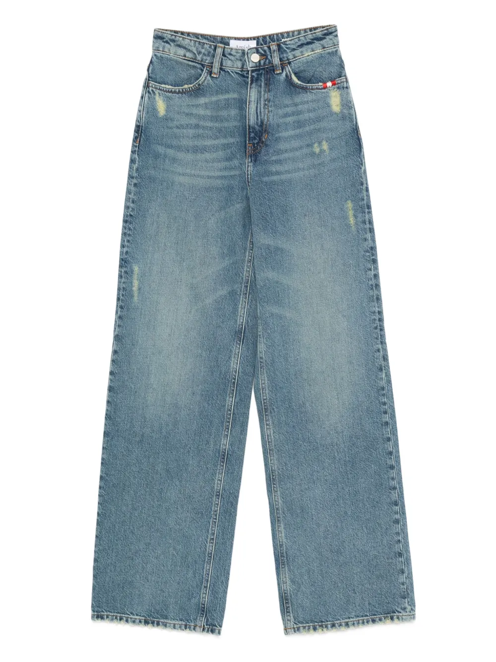 AMISH jean à effet usé | bleu | Image 1