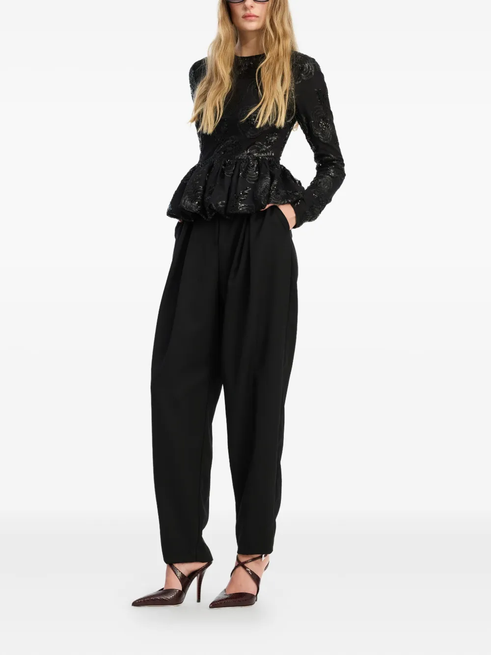 ROTATE BIRGER CHRISTENSEN pleated tailored trousers | Slacks | Image 2