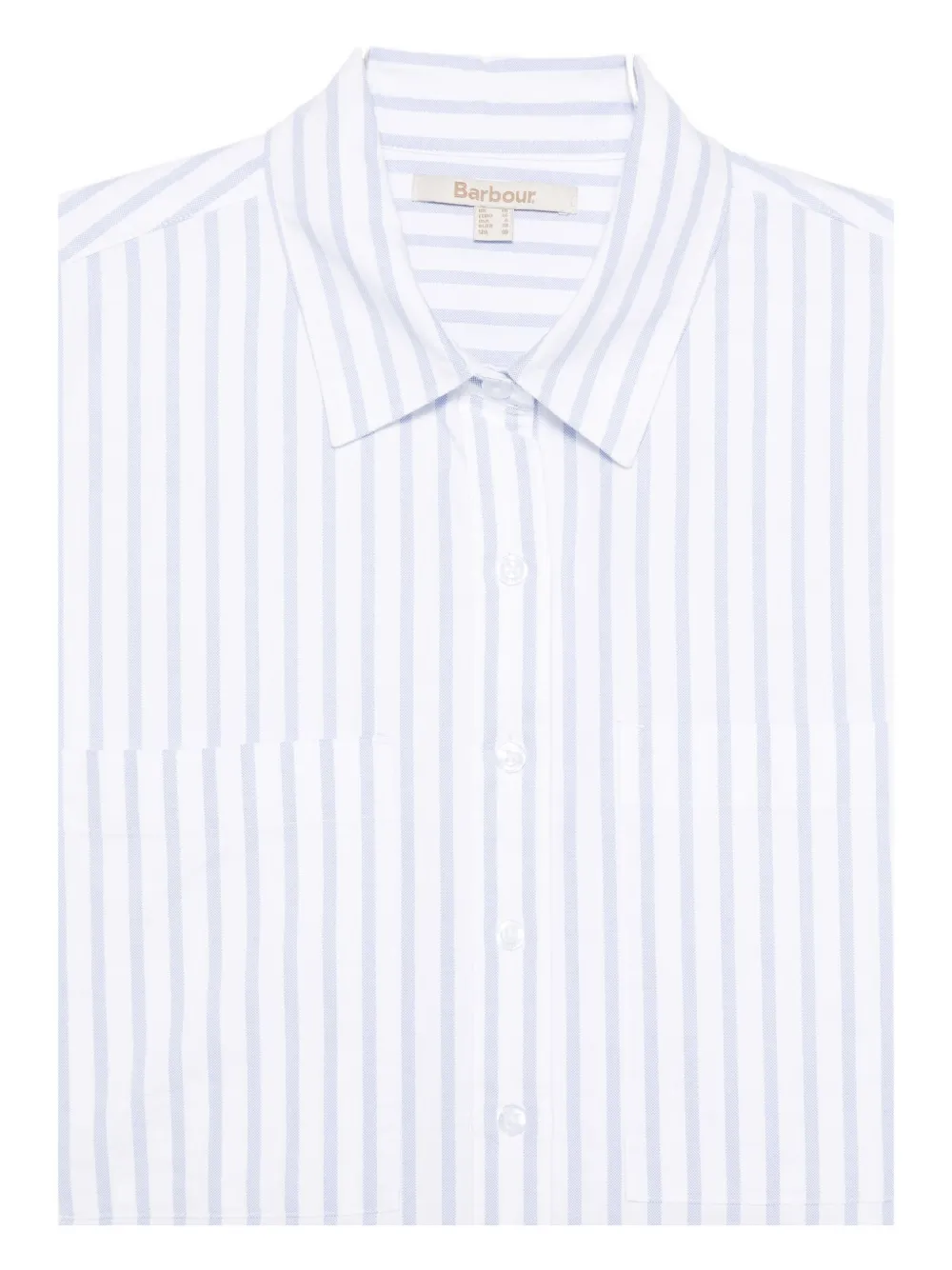 Barbour Striped Shirt In Blue