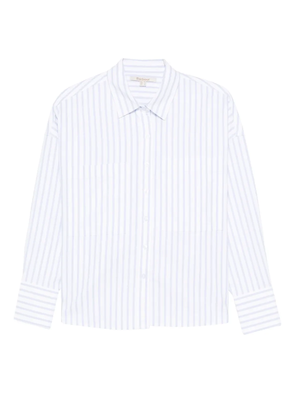 Barbour camisa con rayas estampadas | azul | Image 1