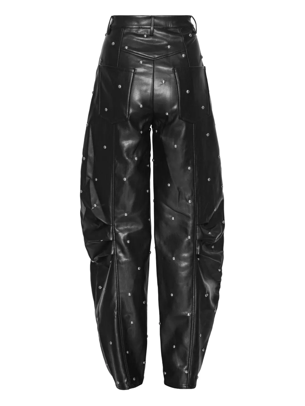 ROTATE BIRGER CHRISTENSEN Cargo broek met studs Zwart