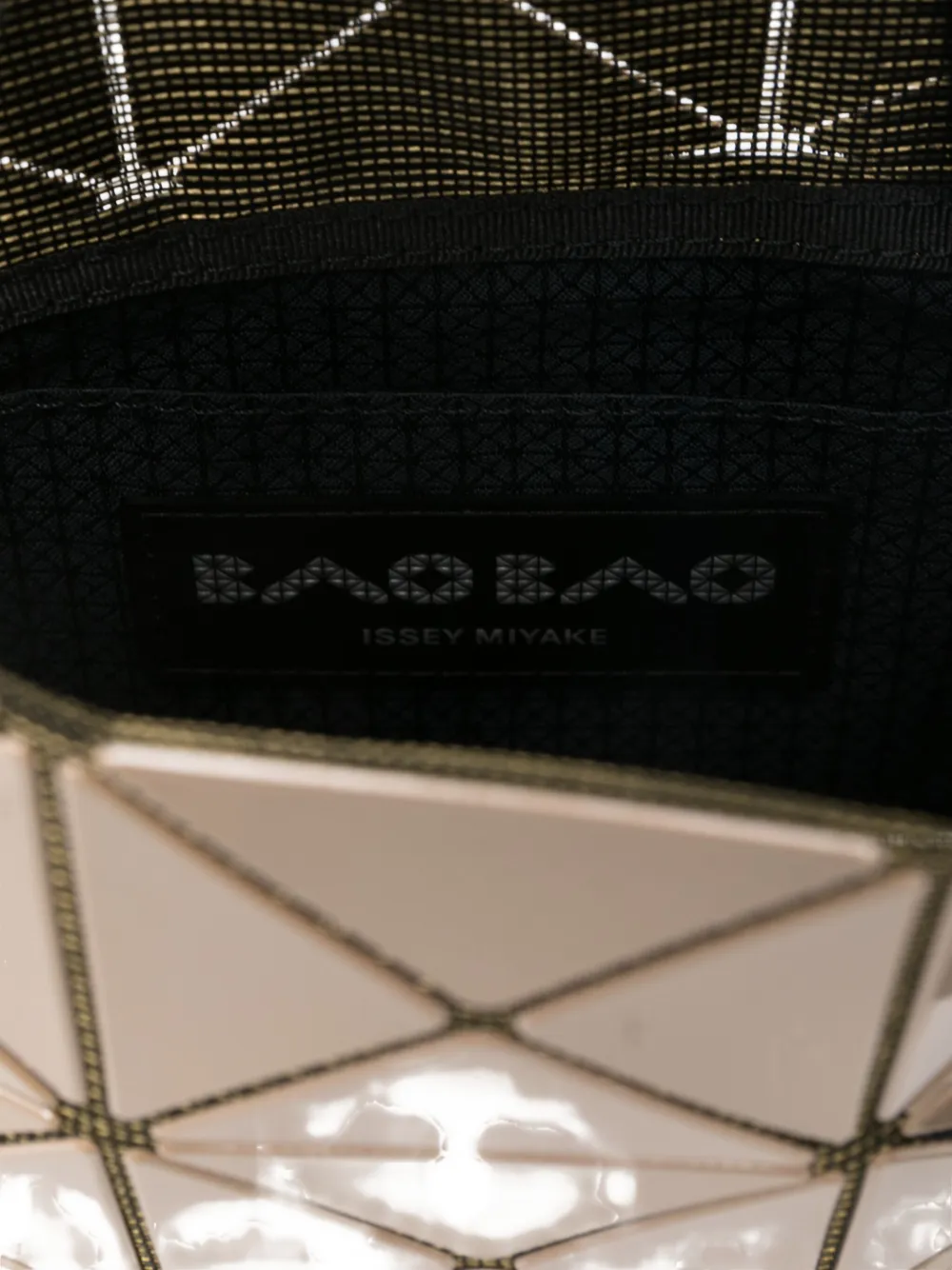 Bao Bao Issey Miyake Mini Carat Tote Bag In Neutral
