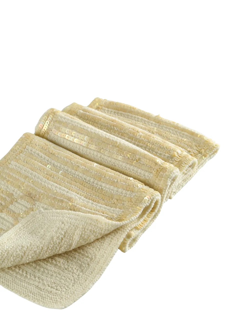 Bode Sequin Scarf In Brown