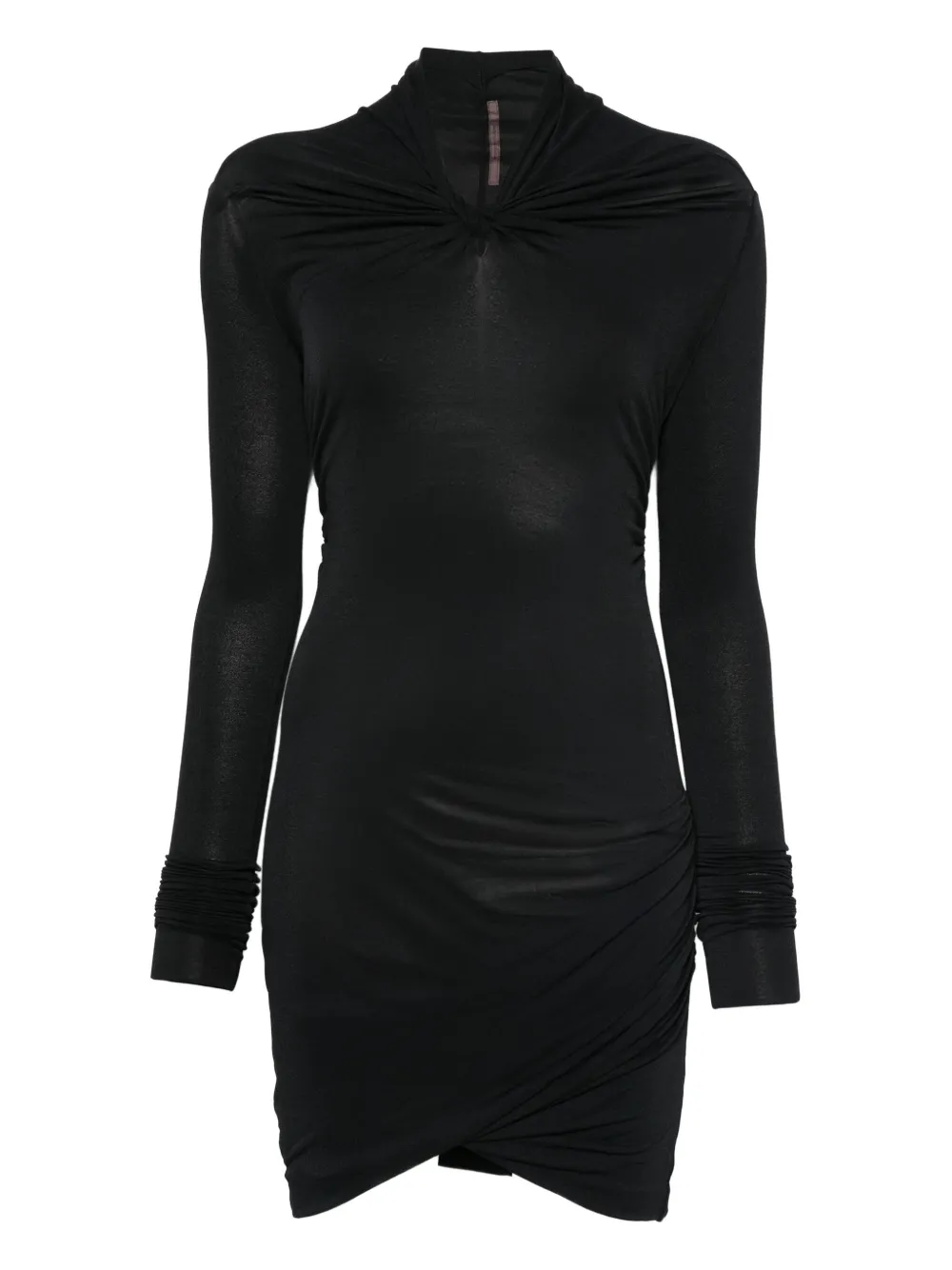 Платье с длинными рукавами Rick Owens Lilies twisted