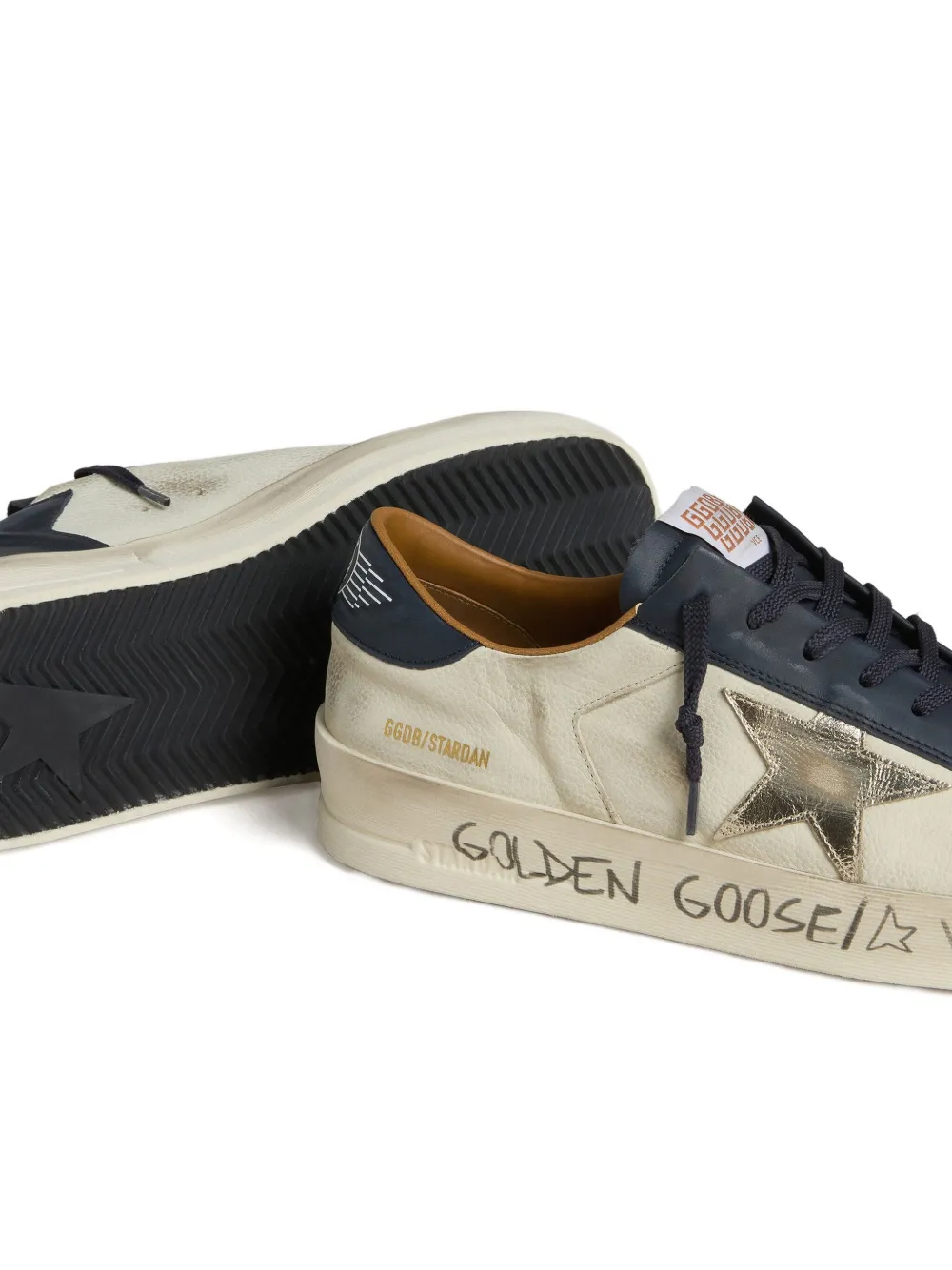 Golden Goose STARDAN leren sneakers Beige
