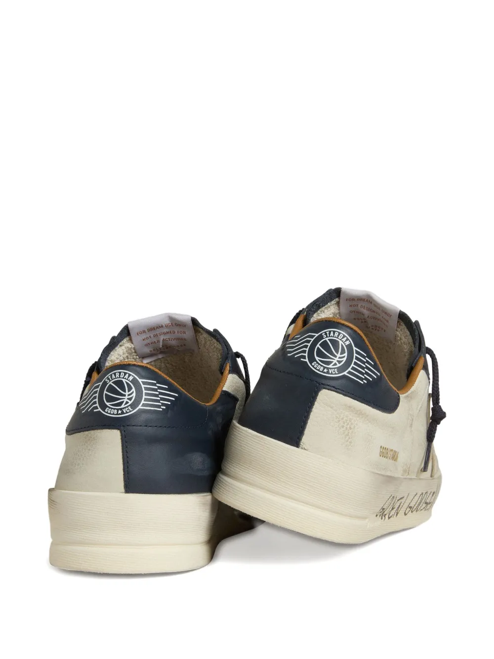 Golden Goose STARDAN leren sneakers Beige