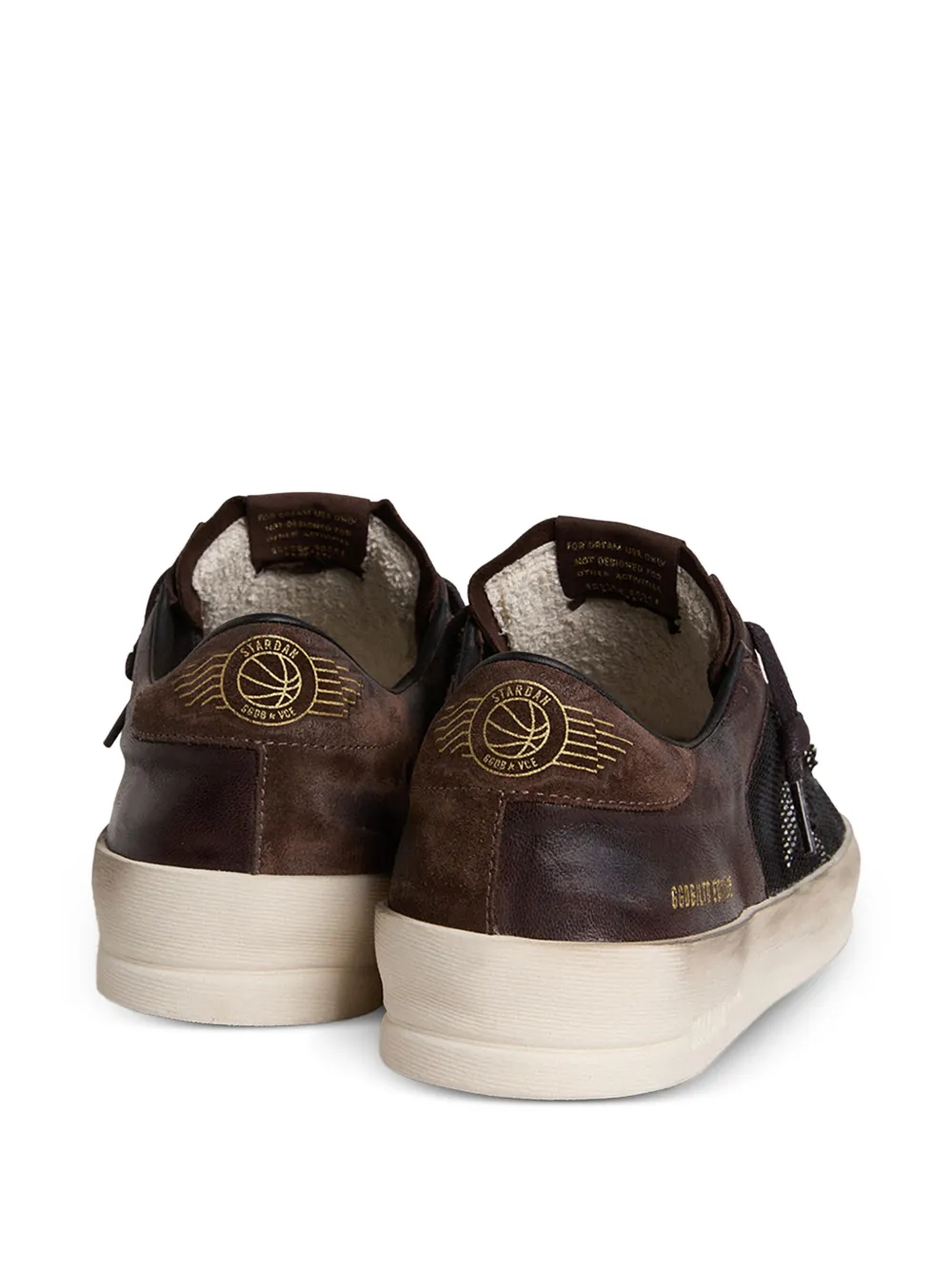 Golden Goose Stardan suède sneakers Bruin