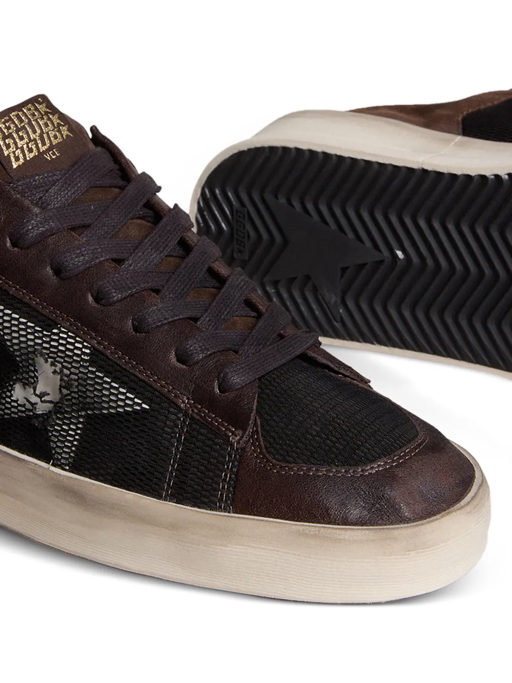 Golden Goose Stardan suède sneakers Bruin
