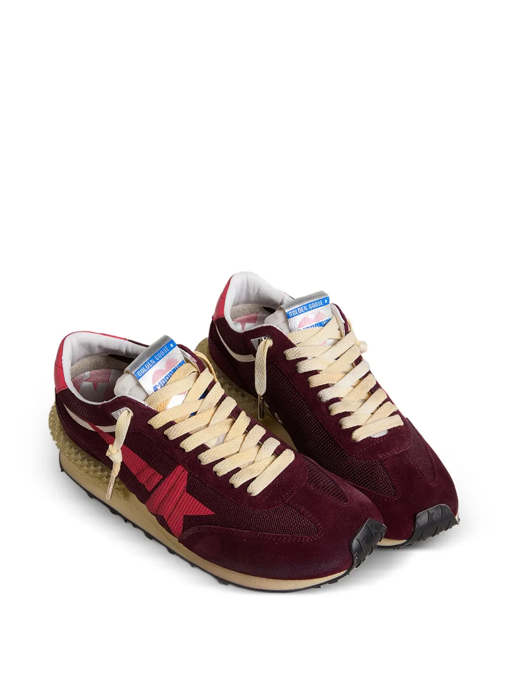 Golden Goose Sneakers met sterrenpatroon Rood