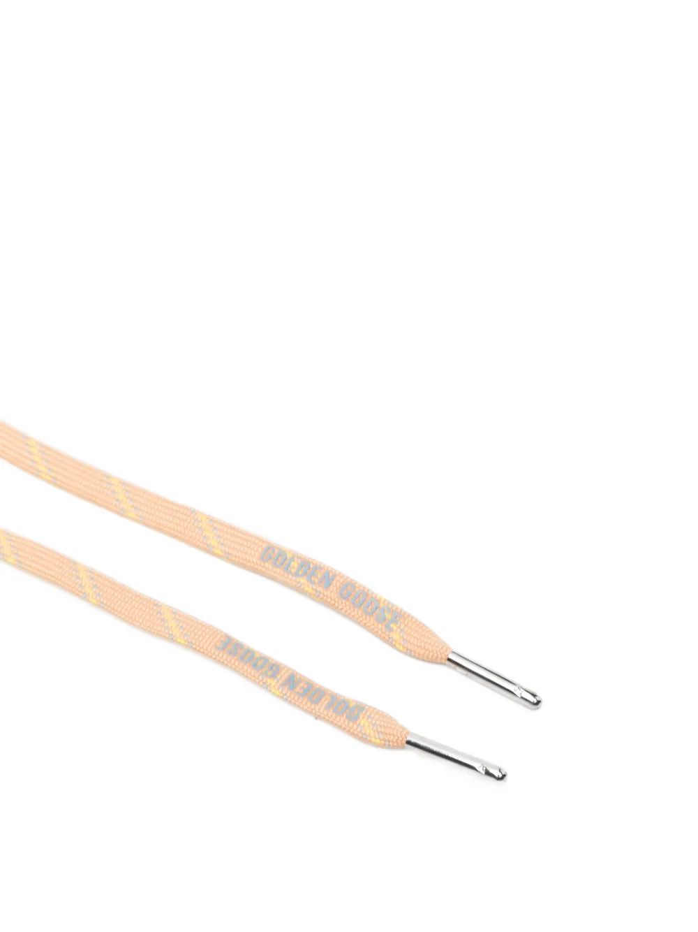 Golden Goose trekking logo print shoe laces Bruin