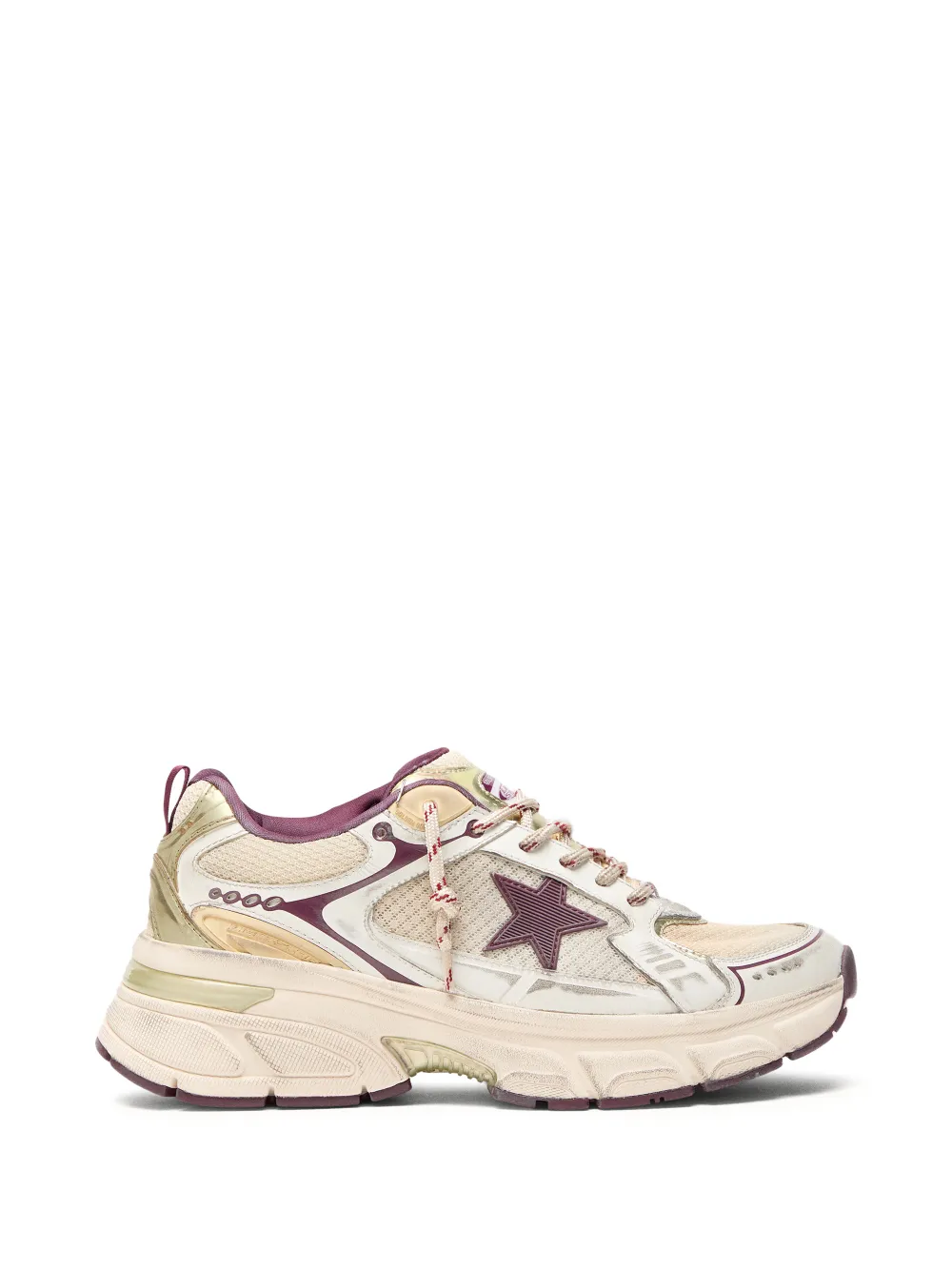Golden Goose star-embellishment sneakers - Toni neutri