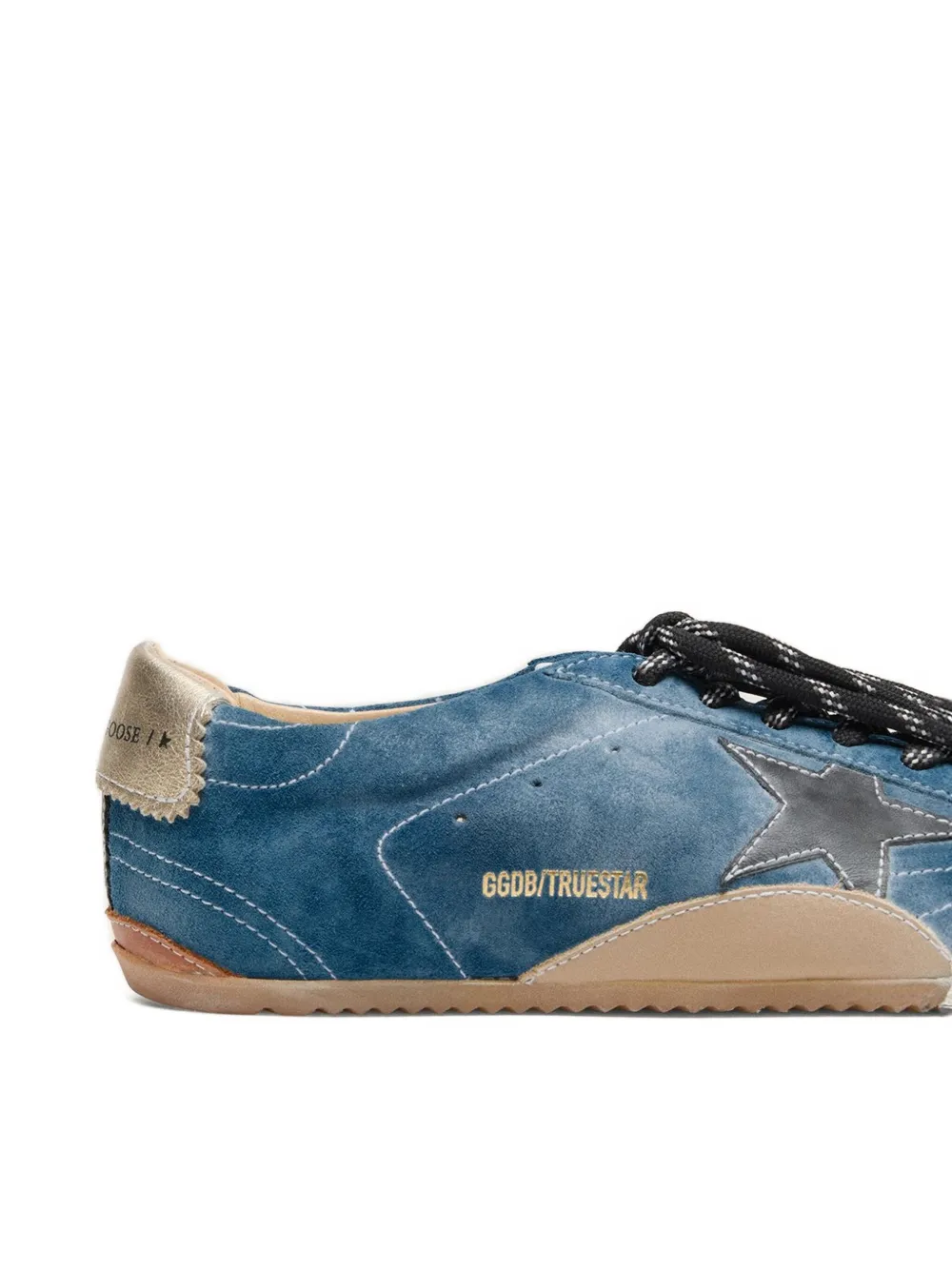 Golden Goose True-Star sneakers met ster Blauw