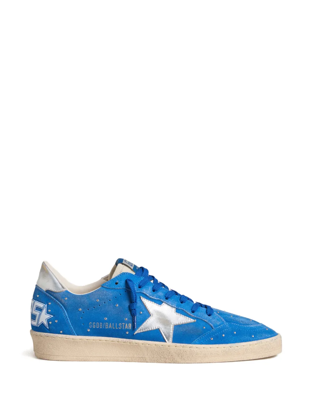 Golden Goose Ball Star studded sneakers - Blu