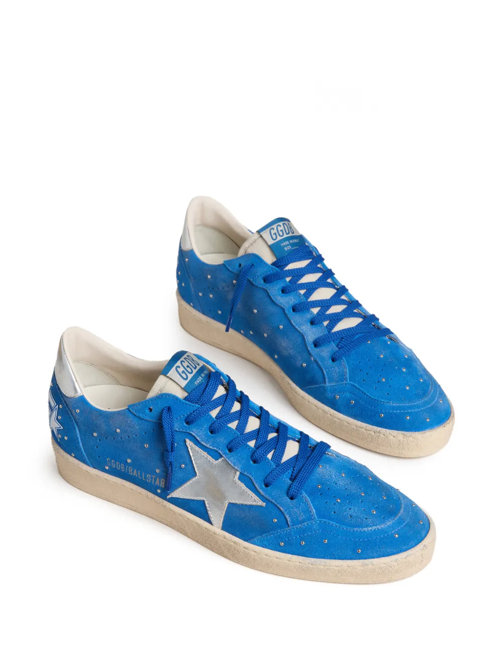 Golden Goose Ball Star sneakers met studs Blauw