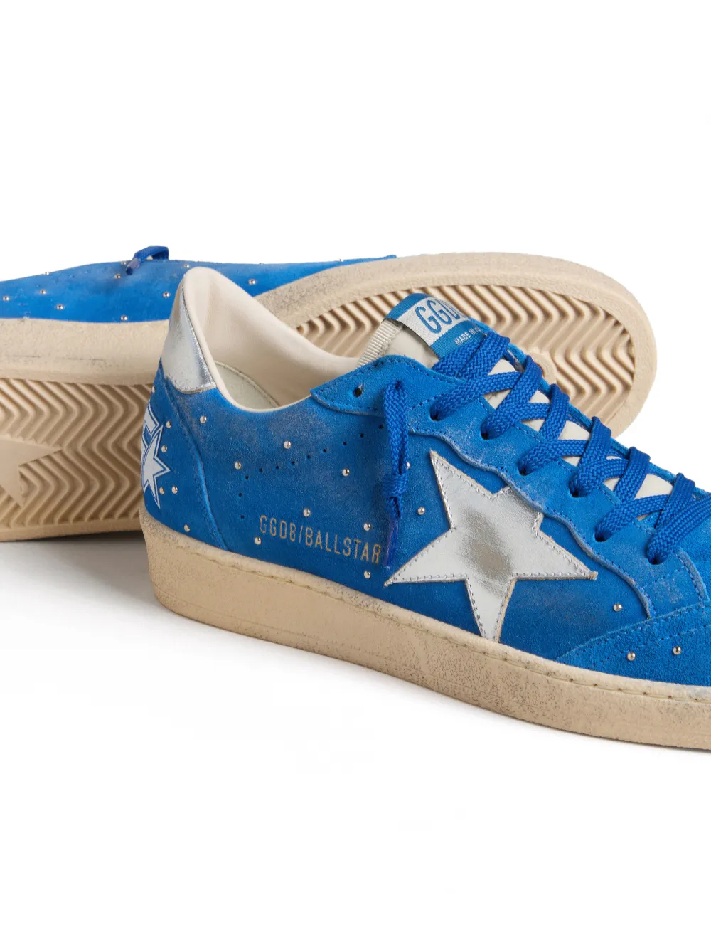 Golden Goose Ball Star sneakers met studs Blauw
