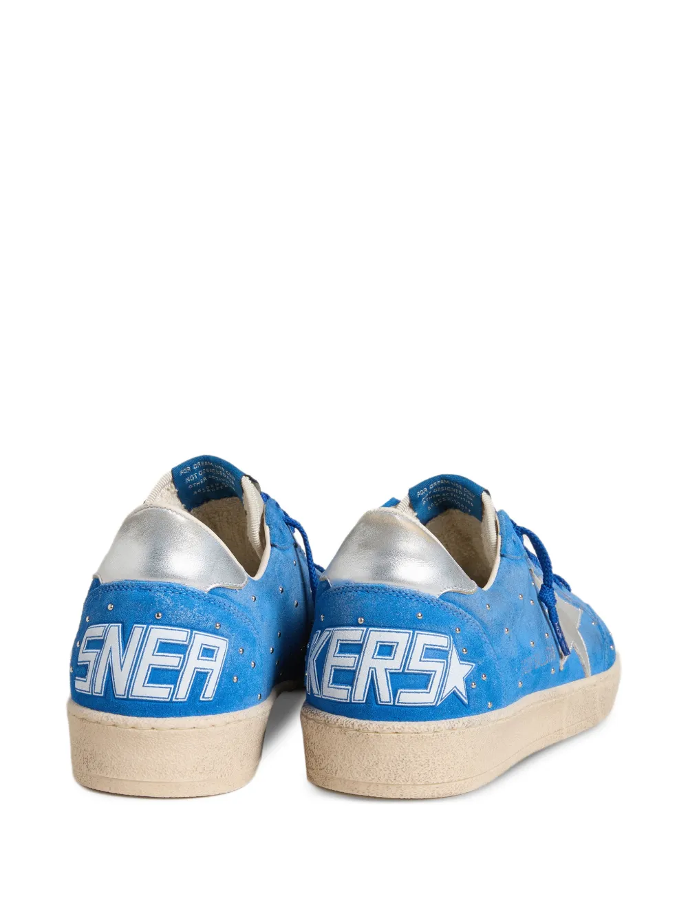 Golden Goose Ball Star sneakers met studs Blauw