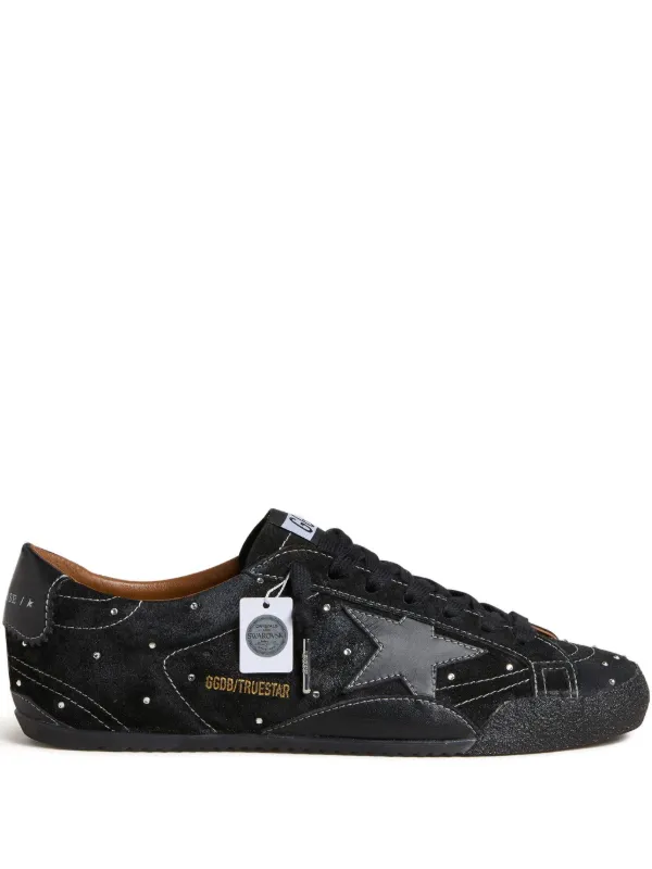 Golden Goose True-Star Crystal Sneakers Black FARFETCH