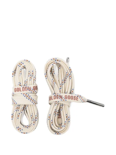 Golden Goose logo-print shoe laces 