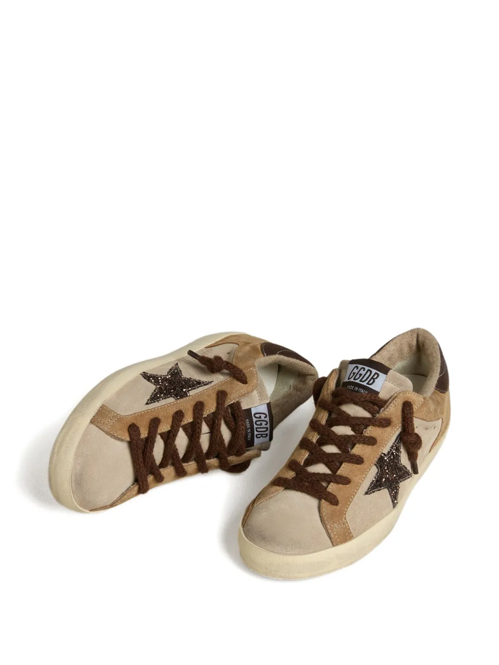 Golden Goose suede sneakers - Beige