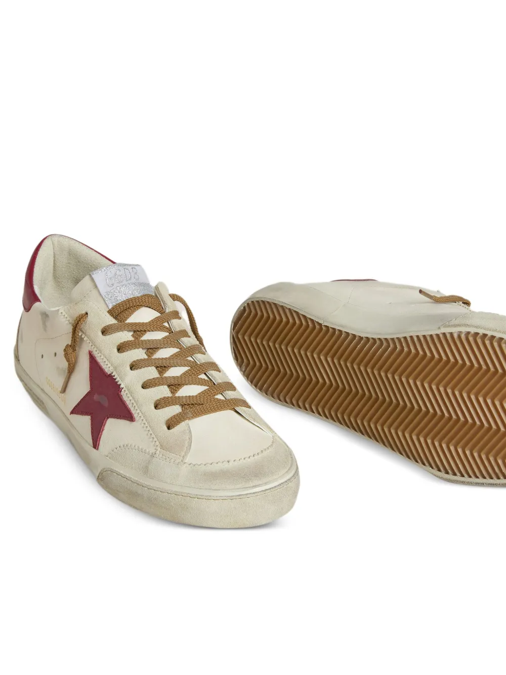 Golden Goose Super-Star leren sneakers Wit