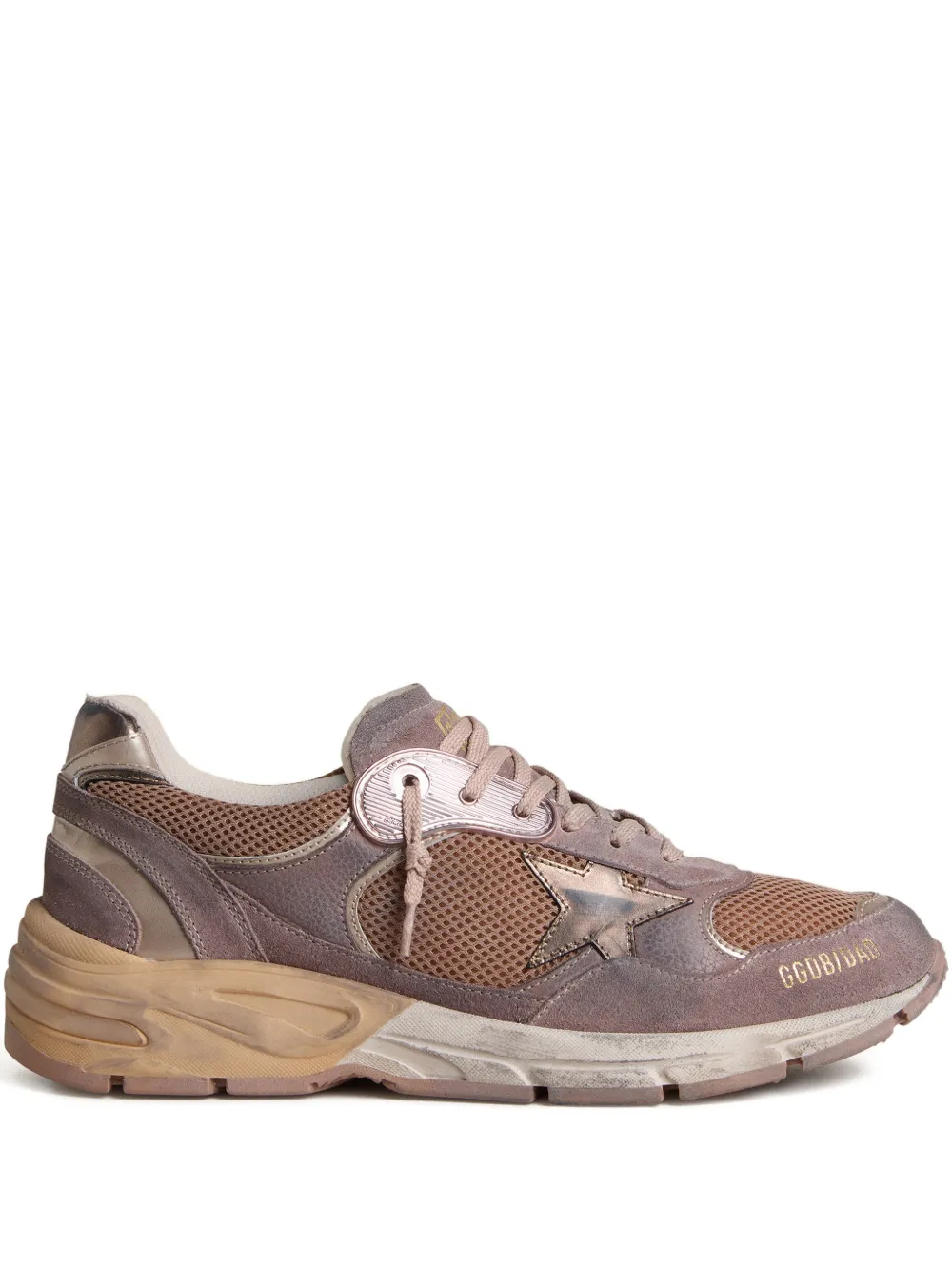 Golden Goose Dad Star suède sneakers Bruin