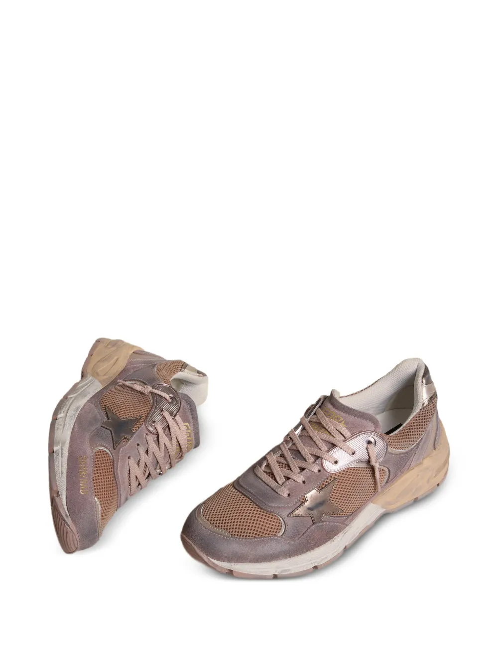 Golden Goose Dad Star suède sneakers Bruin