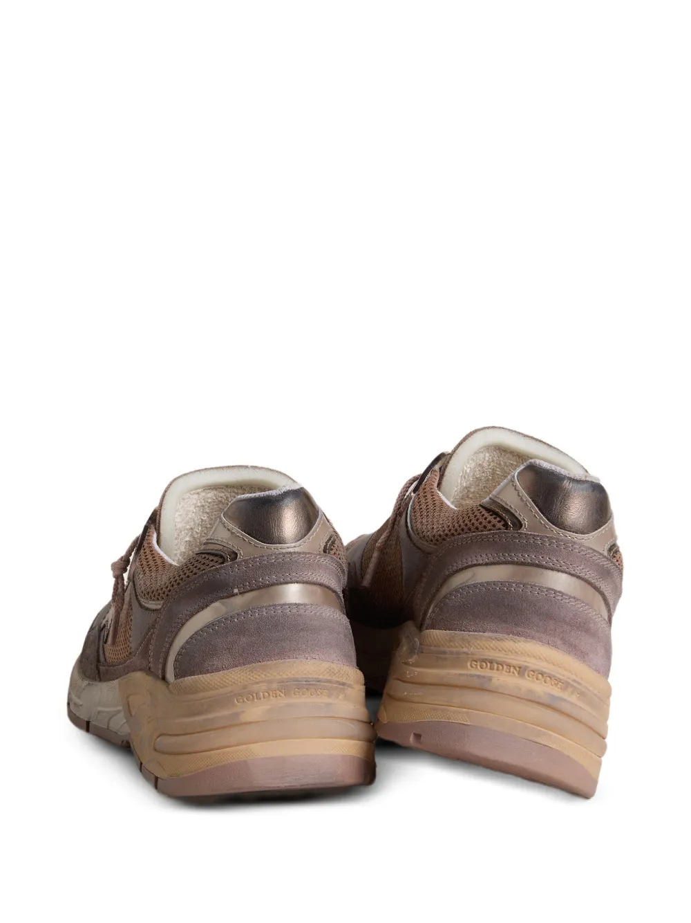 Golden Goose Dad Star suède sneakers Bruin