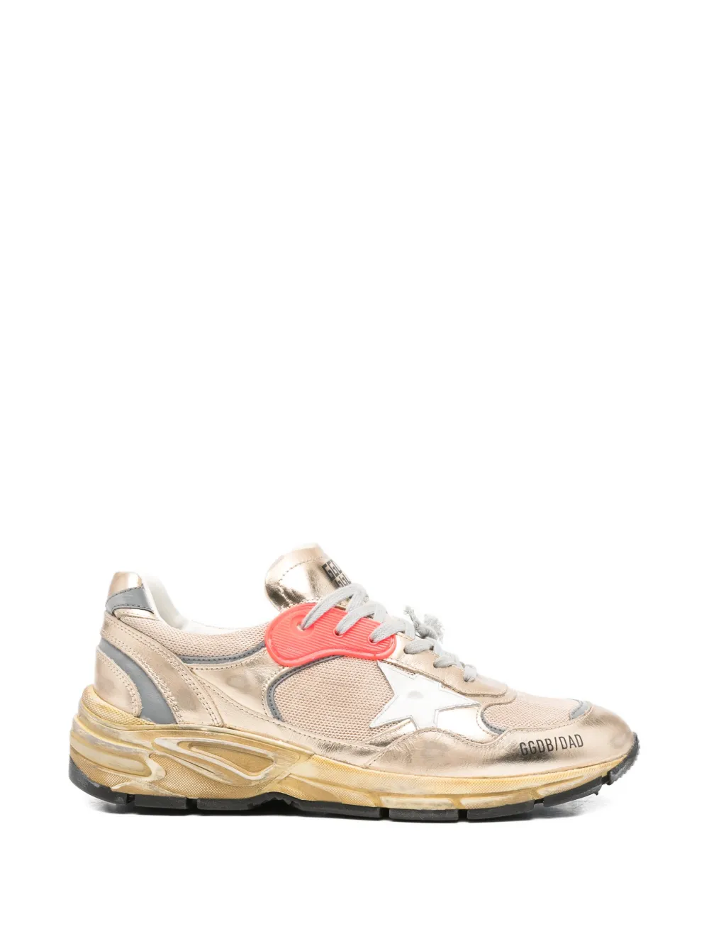 Golden Goose Dad-Star lace-up sneakers Goud
