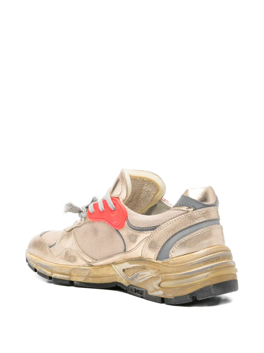 Golden Goose Dad-Star lace-up sneakers Goud