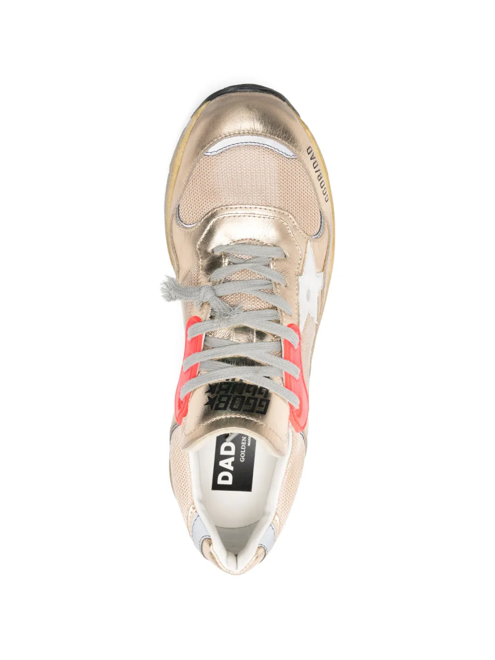 Golden Goose Dad-Star lace-up sneakers Goud