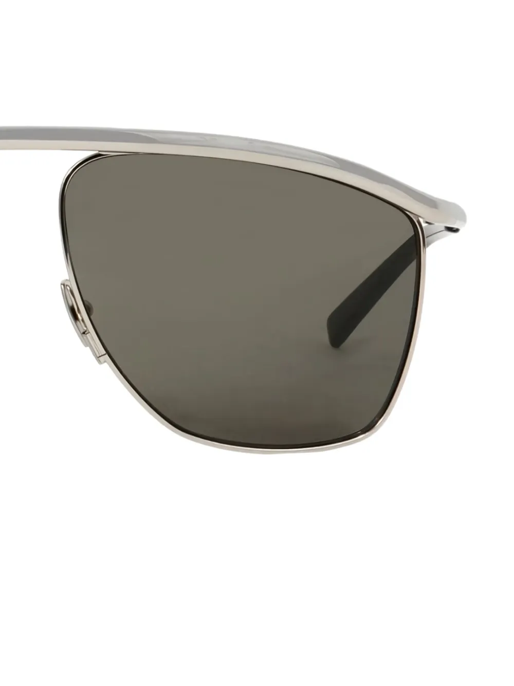 Saint Laurent Eyewear square-frame sunglasses - Zilver