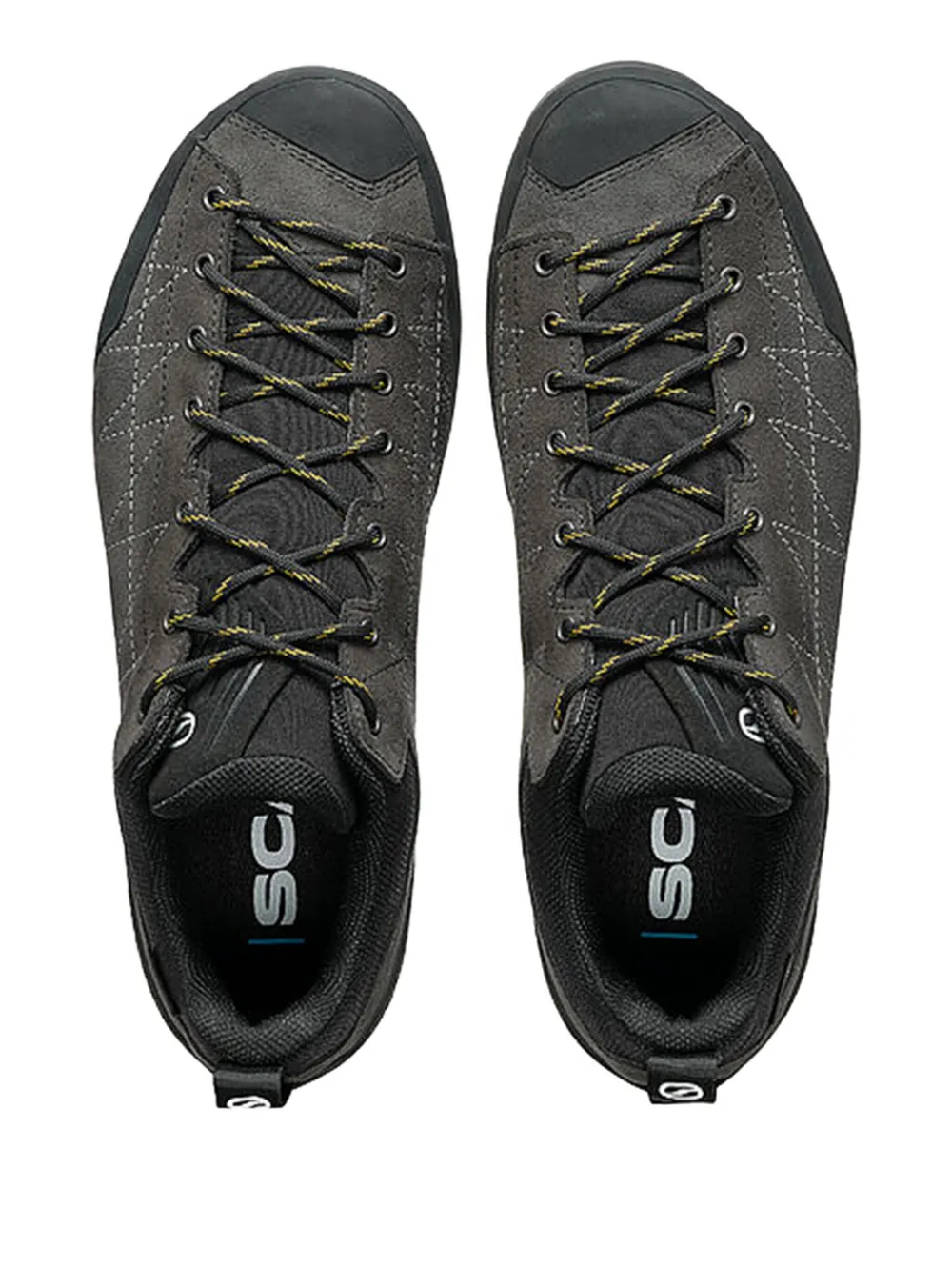 SCARPA Zodiac sneakers met zigzag-stiksel Zwart