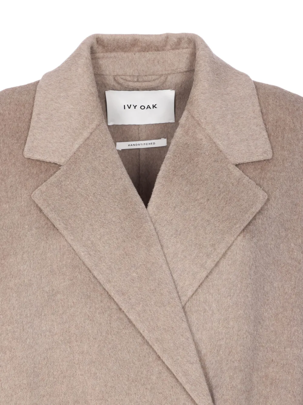 Ivy & Oak Double-breasted Woll Coat In Neutral