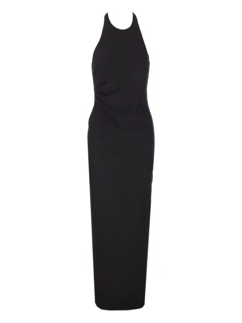 Ele halterneck split dress