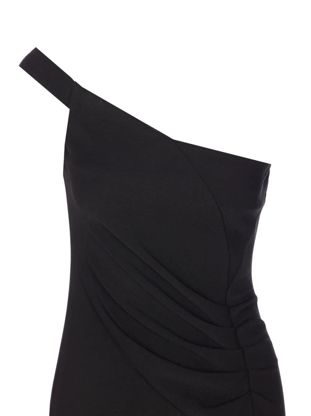 Ele One-shoulder Maxi Dress In Black
