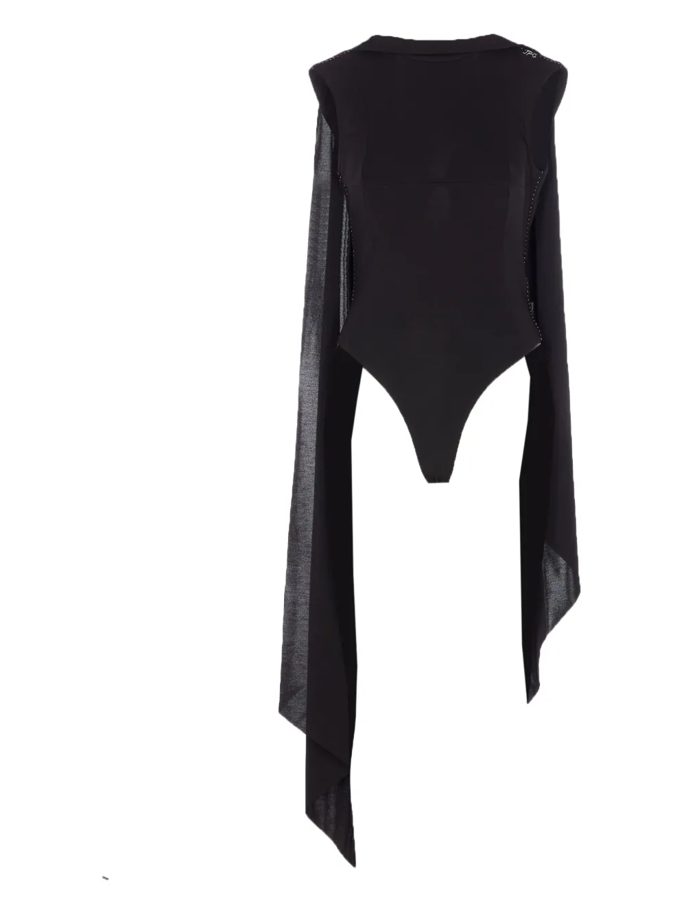 Jean Paul Gaultier logo-detail bodysuit | Black | Image 1