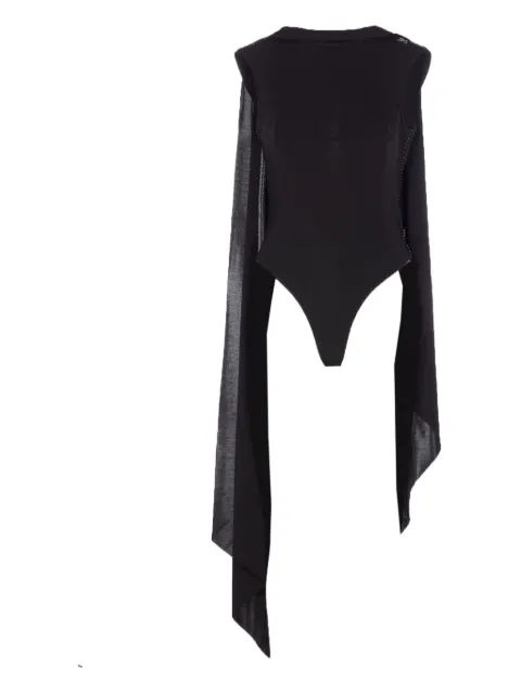 Jean Paul Gaultier logo-detail bodysuit 