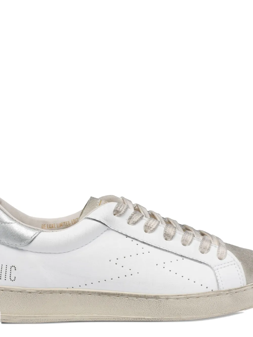 Moa Concept Leather Sneakers In White
