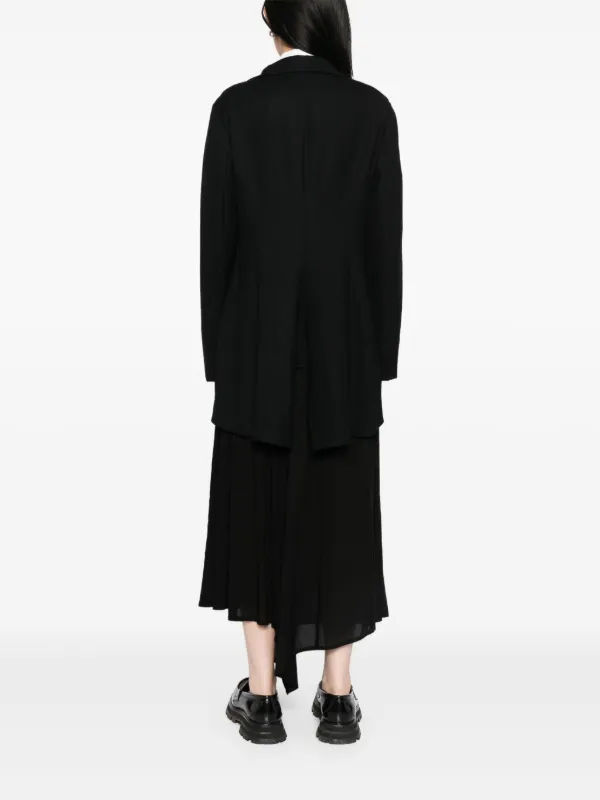 Yohji Yamamoto アシンメトリー ジャケット | ブラック | FARFETCH JP