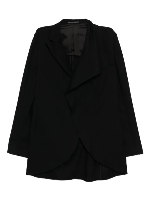 Yohji Yamamoto asymmetric wool jacket