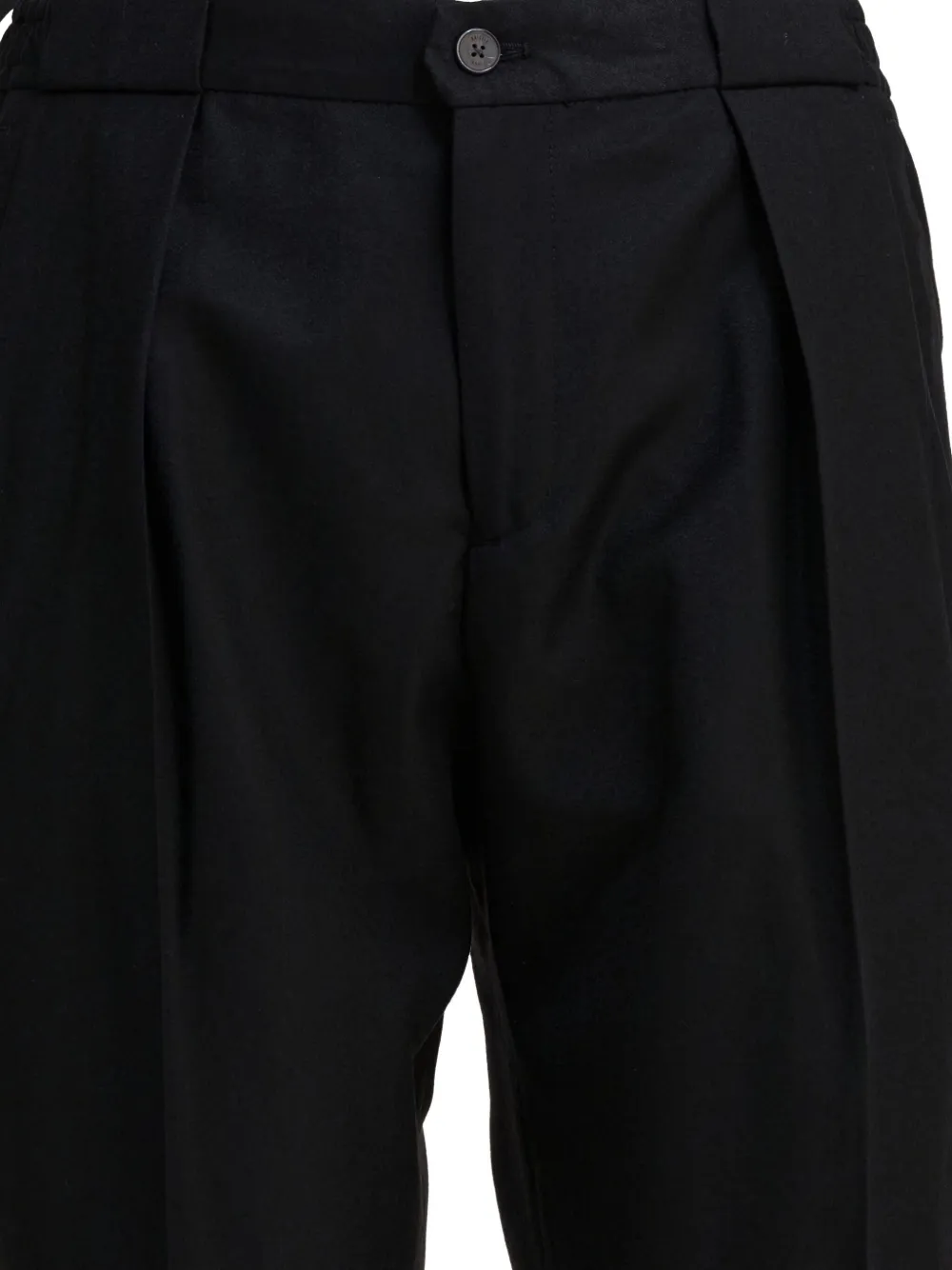 Briglia 1949 Straight plooibroek Zwart