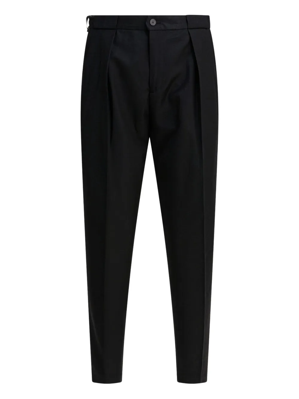 Briglia 1949 pleated straight-leg trousers | Black | Image 1