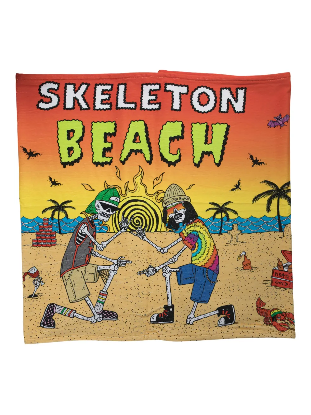 GALLERY DEPT. Skeleton Beach towel | Brown | Image 1